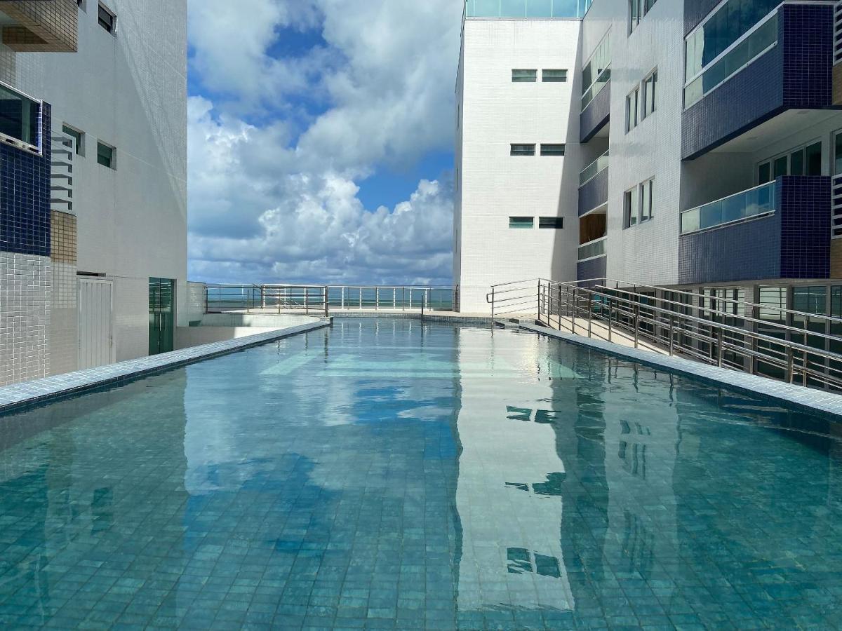 Bela Hospedagem - Flat Pe Na Areia No Bessa Com Vista Incrivel Do Mar João Pessoa المظهر الخارجي الصورة